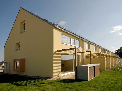 Nupaky, Sluneční brána - 69 family houses, Ist phase