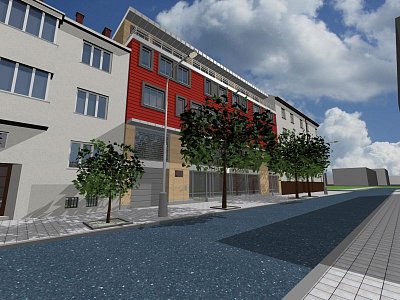 Ostrava, New residential house Repinova