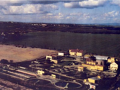 Chvaletice, Sewage treatment plant