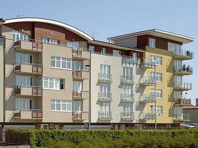 Prague, Residential complex Na Hutích