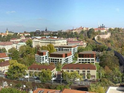 Praha, Bytový areál Klášterní zahrady Na Slupi