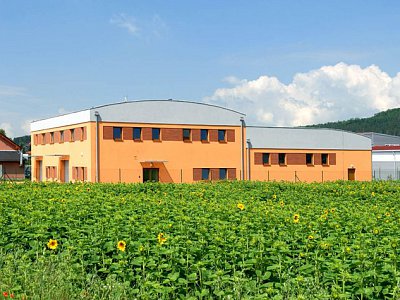 Lety near Řevnice, Administrative and warehouse hall Scandecor