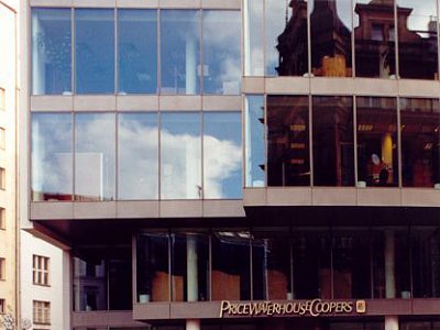 Prague, Business centre Kateřinská