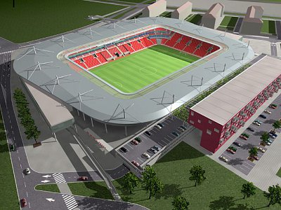 Prague, Soccer complex SLAVIA