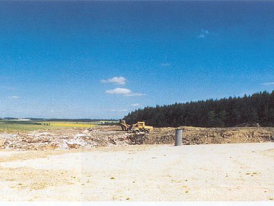 Želeč, Dump for solid municipal waste