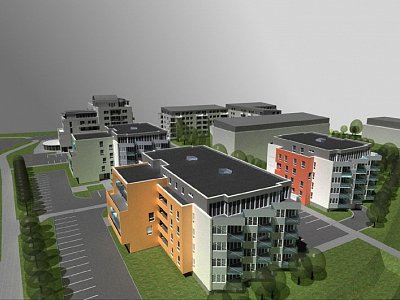 Hradec Králové, Apartments Třebeš