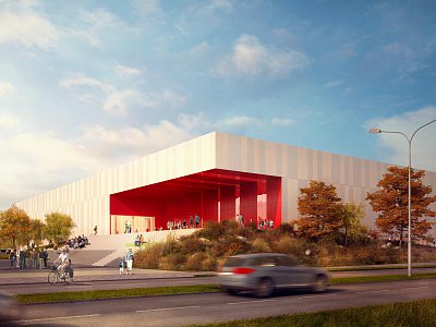 Brno, Construction of athletic hall Campus